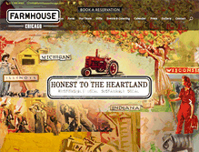 Tablet Screenshot of farmhousechicago.com